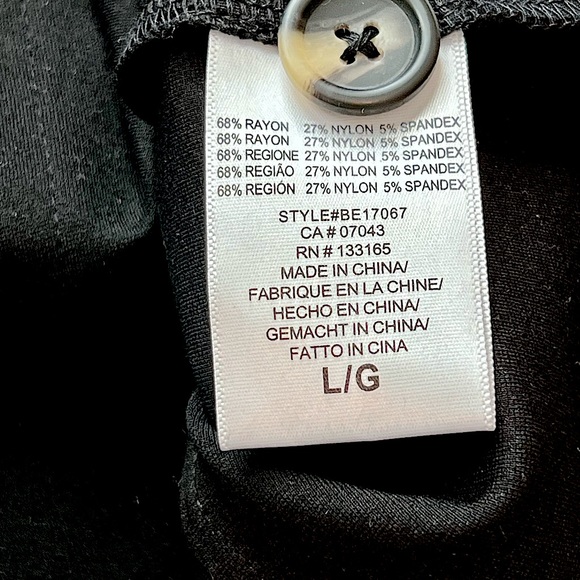 NWOT Anthropologie’s eri+ali Structured Button-Down Square Neck Top, L - Picture 9 of 10